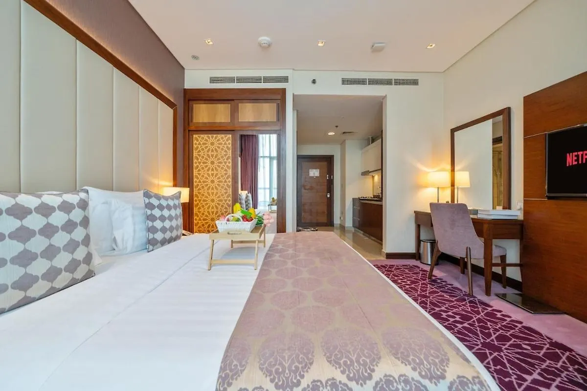 New Studio W & Infinity Pool & Gym Near Burj Khalifa Dubaj Zjednoczone Emiraty Arabskie
