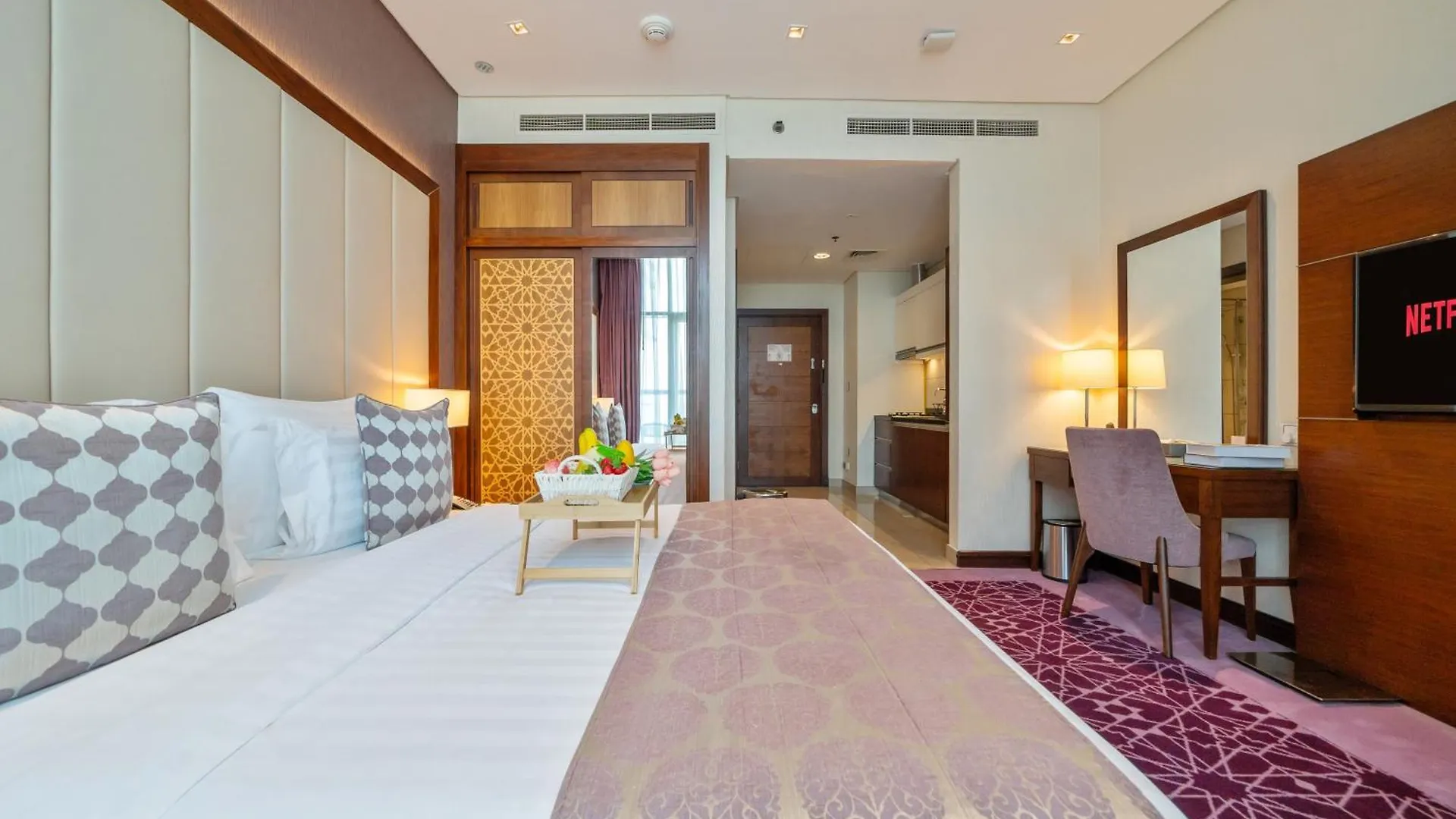 New Studio W & Infinity Pool & Gym Near Burj Khalifa Dubaj Zjednoczone Emiraty Arabskie