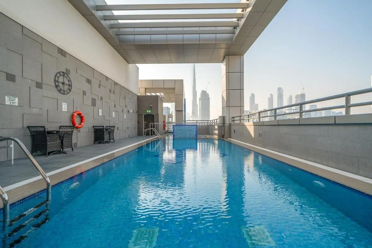 New Studio W & Infinity Pool & Gym Near Burj Khalifa Dubai